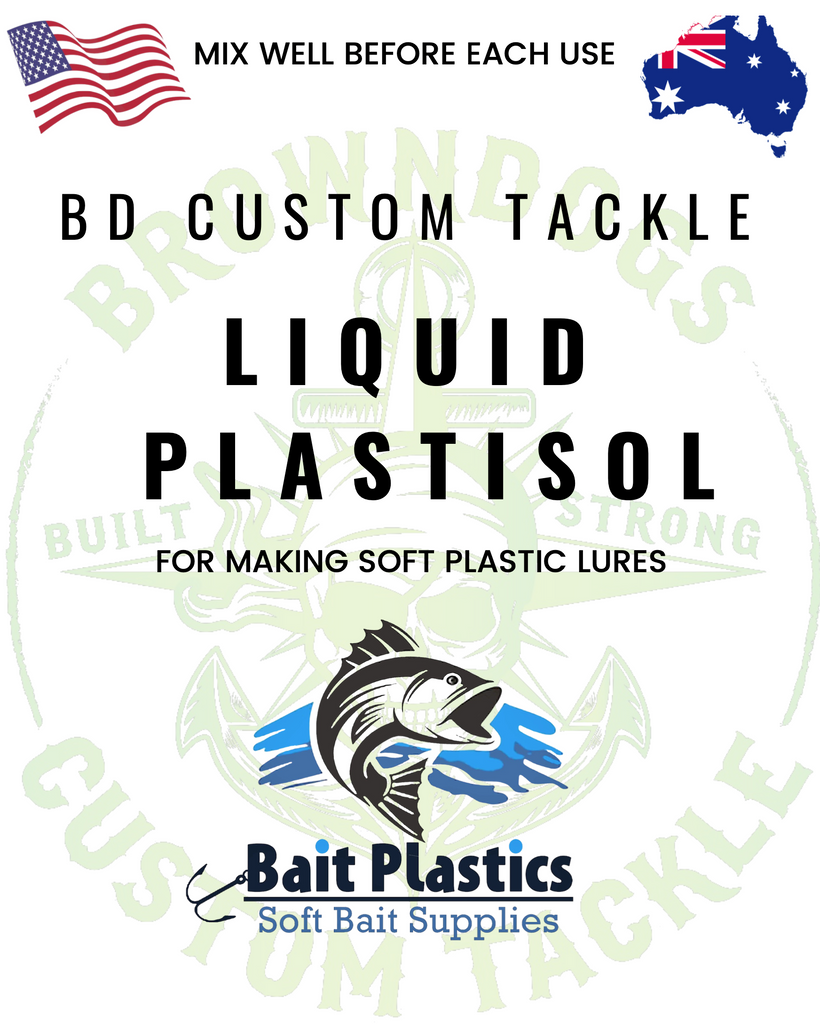 5 Litre - Bait Plastics Plastisol -142 SUPER SOFT / LOW ODOUR